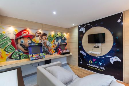 Apartamento à venda com 43m², 2 quartos e 1 vaga Apartamento à venda com 43m², 2 quartos e 1 vagaÁrea Comum - Sala Gamer