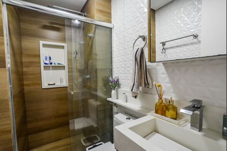 Apartamento à venda com 90m², 2 quartos e 2 vagasBanheiro Social