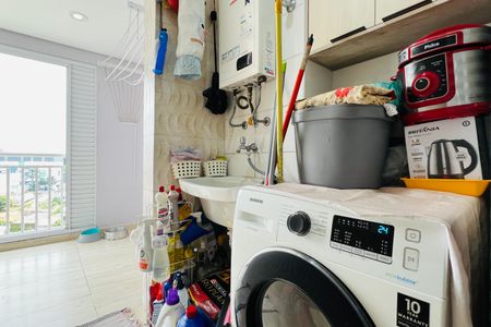 Apartamento à venda com 62m², 2 quartos e 1 vagaCozinha e Área de Serviço