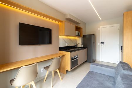 Studio à venda com 27m², 1 quarto e sem vagaStudio