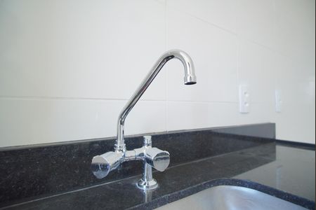 Apartamento à venda com 44m², 2 quartos e 1 vagaCozinha - Torneira