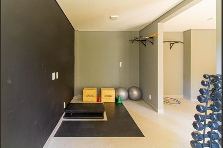 Apartamento à venda com 28m², 1 quarto e sem vaga Apartamento à venda com 28m², 1 quarto e sem vagaÁrea comum - Academia
