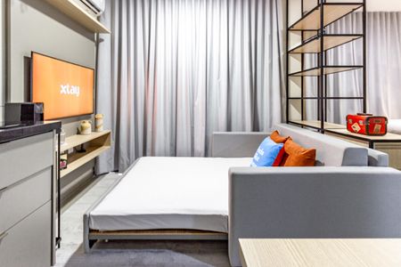 Apartamento para alugar com 28m², 1 quarto e sem vaga