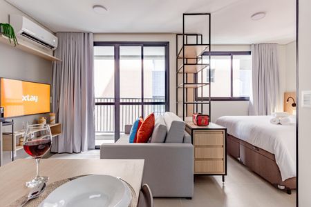 Apartamento para alugar com 28m², 1 quarto e sem vaga