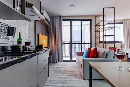 Apartamento para alugar com 28m², 1 quarto e sem vaga