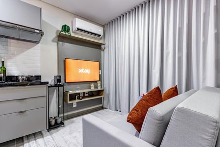 Apartamento para alugar com 28m², 1 quarto e sem vaga