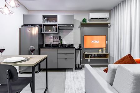 Apartamento para alugar com 28m², 1 quarto e sem vaga