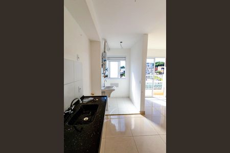 Apartamento para alugar com 37m², 2 quartos e sem vagaCozinha Americana