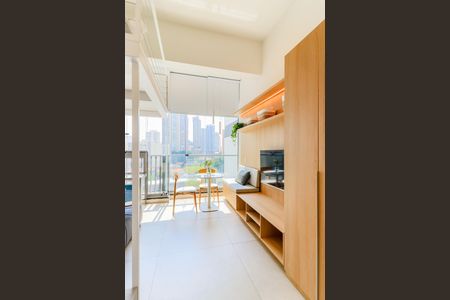 Studio para alugar com 29m², 1 quarto e sem vagaSala/Quarto