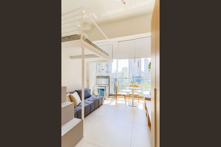 Studio para alugar com 29m², 1 quarto e sem vagaSala/Quarto