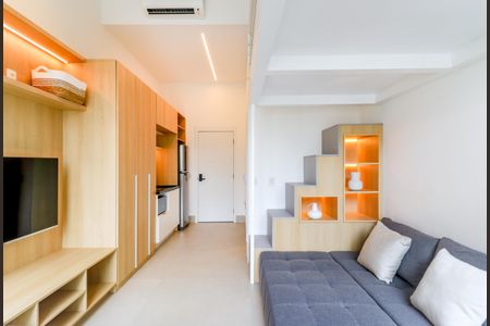 Studio para alugar com 29m², 1 quarto e sem vagaSala/Quarto