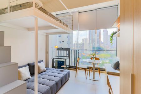 Studio para alugar com 29m², 1 quarto e sem vagaSala/Quarto