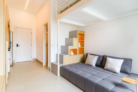 Studio para alugar com 29m², 1 quarto e sem vagaSala/Quarto