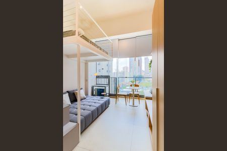 Studio para alugar com 29m², 1 quarto e sem vagaSala/Quarto