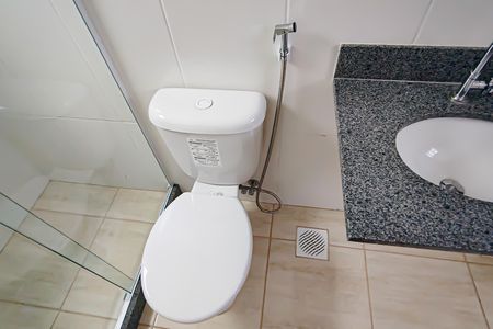 Apartamento para alugar com 45m², 1 quarto e sem vaga Apartamento para alugar com 45m², 1 quarto e sem vagaBanheiro