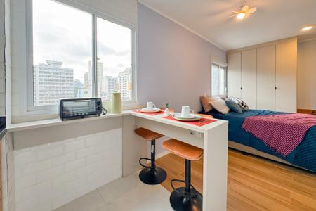 Studio à venda com 24m², 1 quarto e sem vagaCozinha