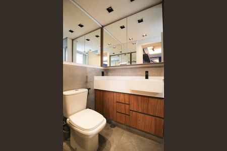 Apartamento à venda com 90m², 1 quarto e 2 vagasBanheiro da Suíte