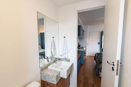 Studio à venda com 22m², 1 quarto e sem vaga Studio à venda com 22m², 1 quarto e sem vagaBanheiro