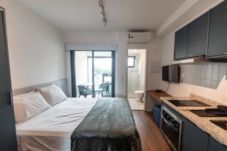 Studio à venda com 22m², 1 quarto e sem vaga Studio à venda com 22m², 1 quarto e sem vagaSala/quarto