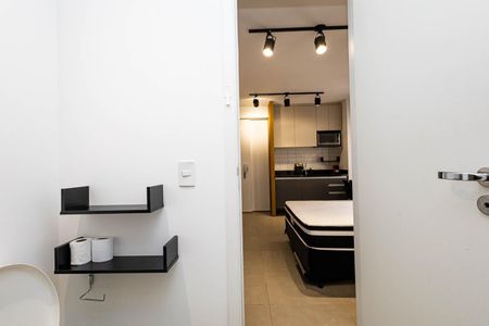 Studio para alugar com 24m², 1 quarto e sem vagaBanheiro