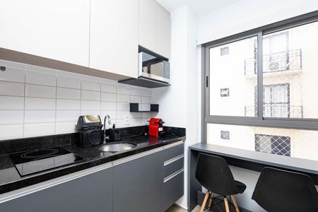 Studio para alugar com 24m², 1 quarto e sem vagaCozinha