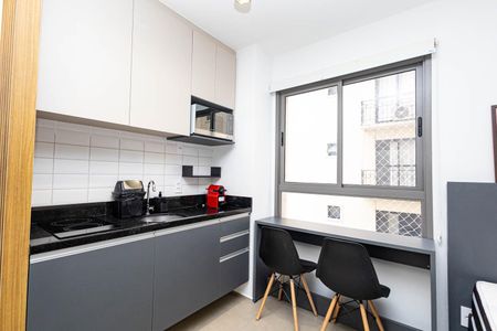 Studio para alugar com 24m², 1 quarto e sem vagaCozinha