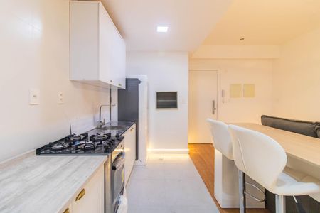 Cozinha de apartamento à venda com 1 quarto, 41m² em Tristeza, Porto Alegre