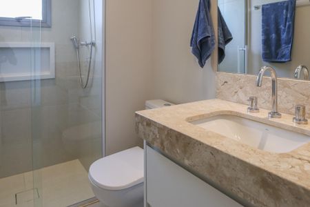 Apartamento para alugar com 147m², 3 quartos e 2 vagasBanheiro da Suíte 2