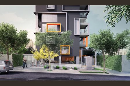 Apartamento à venda com 58m², 1 quarto e 1 vagaFachada