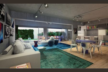 Apartamento à venda com 58m², 1 quarto e 1 vagaÁrea comum