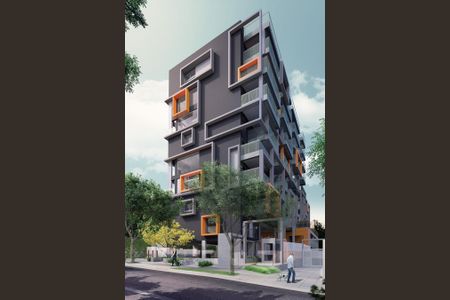 Apartamento à venda com 58m², 1 quarto e 1 vagaFachada