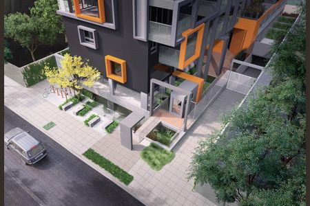 Apartamento à venda com 58m², 1 quarto e 1 vagaFachada