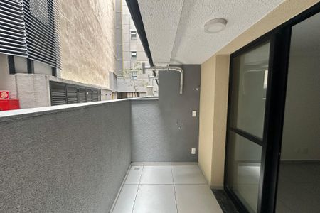Apartamento à venda com 38m², 1 quarto e sem vagaVaranda