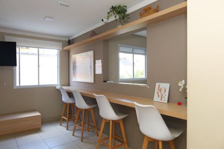 Apartamento à venda com 36m², 2 quartos e sem vagaÁrea comum - Salão de festas