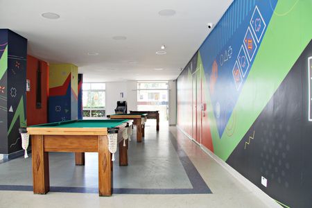 Apartamento para alugar com 47m², 2 quartos e 1 vagaSalão de jogos