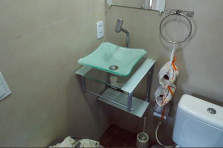 Casa de condomínio para alugar com 110m², 2 quartos e 3 vagasBanheiro do Terraço 