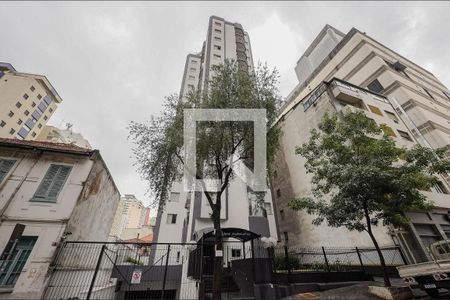 Apartamento para alugar com 31m², 1 quarto e 1 vaga Apartamento para alugar com 31m², 1 quarto e 1 vagaFachada