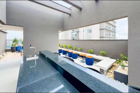 Apartamento à venda com 27m², 1 quarto e sem vaga Apartamento à venda com 27m², 1 quarto e sem vagaÁrea comum - Churrasqueira