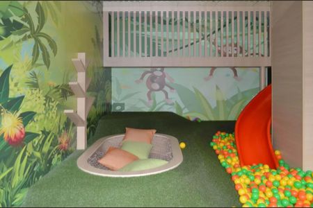 Apartamento à venda com 27m², 1 quarto e sem vaga Apartamento à venda com 27m², 1 quarto e sem vagaÁrea comum - Brinquedoteca