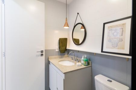 Apartamento à venda com 62m², 2 quartos e 1 vaga Apartamento à venda com 62m², 2 quartos e 1 vagaBanheiro