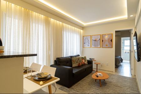 Apartamento à venda com 45m², 1 quarto e 1 vaga Apartamento à venda com 45m², 1 quarto e 1 vagaSala