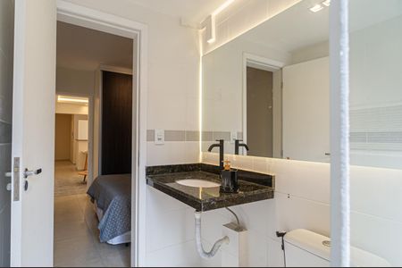 Apartamento à venda com 45m², 1 quarto e 1 vaga Apartamento à venda com 45m², 1 quarto e 1 vagaBanheiro da Suíte