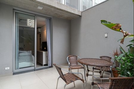 Studio para alugar com 33m², 1 quarto e sem vagaVaranda da Sala/Quarto