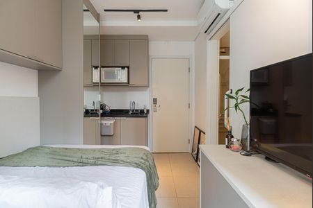 Studio para alugar com 33m², 1 quarto e sem vagaSala/Quarto