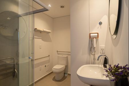 Studio para alugar com 33m², 1 quarto e sem vagaBanheiro