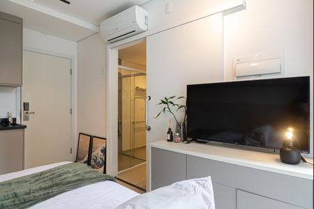 Studio para alugar com 33m², 1 quarto e sem vagaSala/Quarto