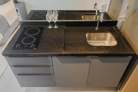 Studio para alugar com 30m², 1 quarto e sem vagaCozinha