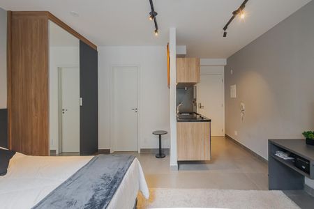 Studio para alugar com 30m², 1 quarto e sem vagaSala/Quarto