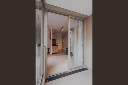 Studio para alugar com 30m², 1 quarto e sem vagaVaranda