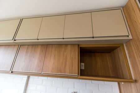 Apartamento para alugar com 44m², 1 quarto e 1 vagaDetalhe da cozinha
